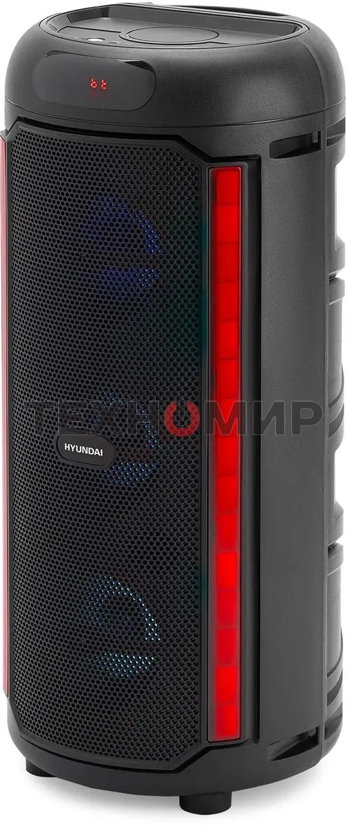 Минисистема Hyundai H-MC1221 черный 15Вт FM USB BT SD/MMC