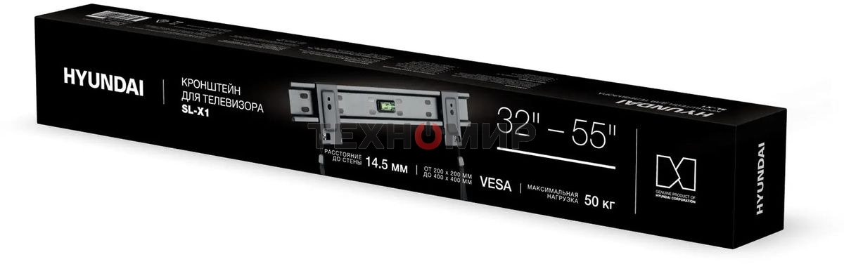 Кронштейн для телевизора Hyundai SL-X1 черный 32