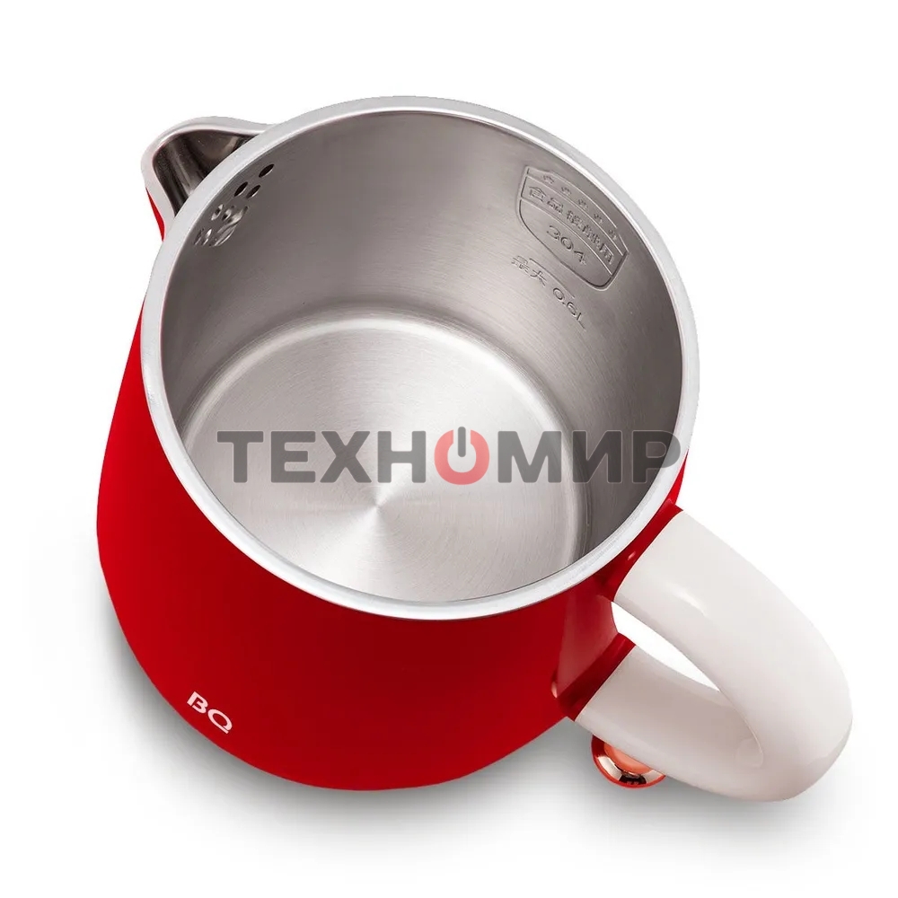 Чайник электрический BQ KT1717P Red. Мощность:1000 Вт, Объем 0,6л