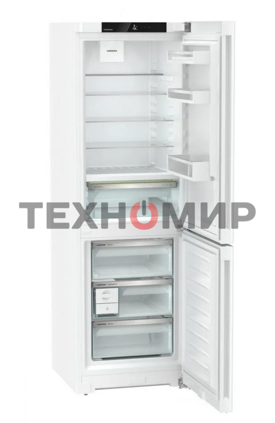 Холодильник Liebherr CBNC 5223-22 001 белый двухкамерный 216/94л морозилка снизу, No Frost