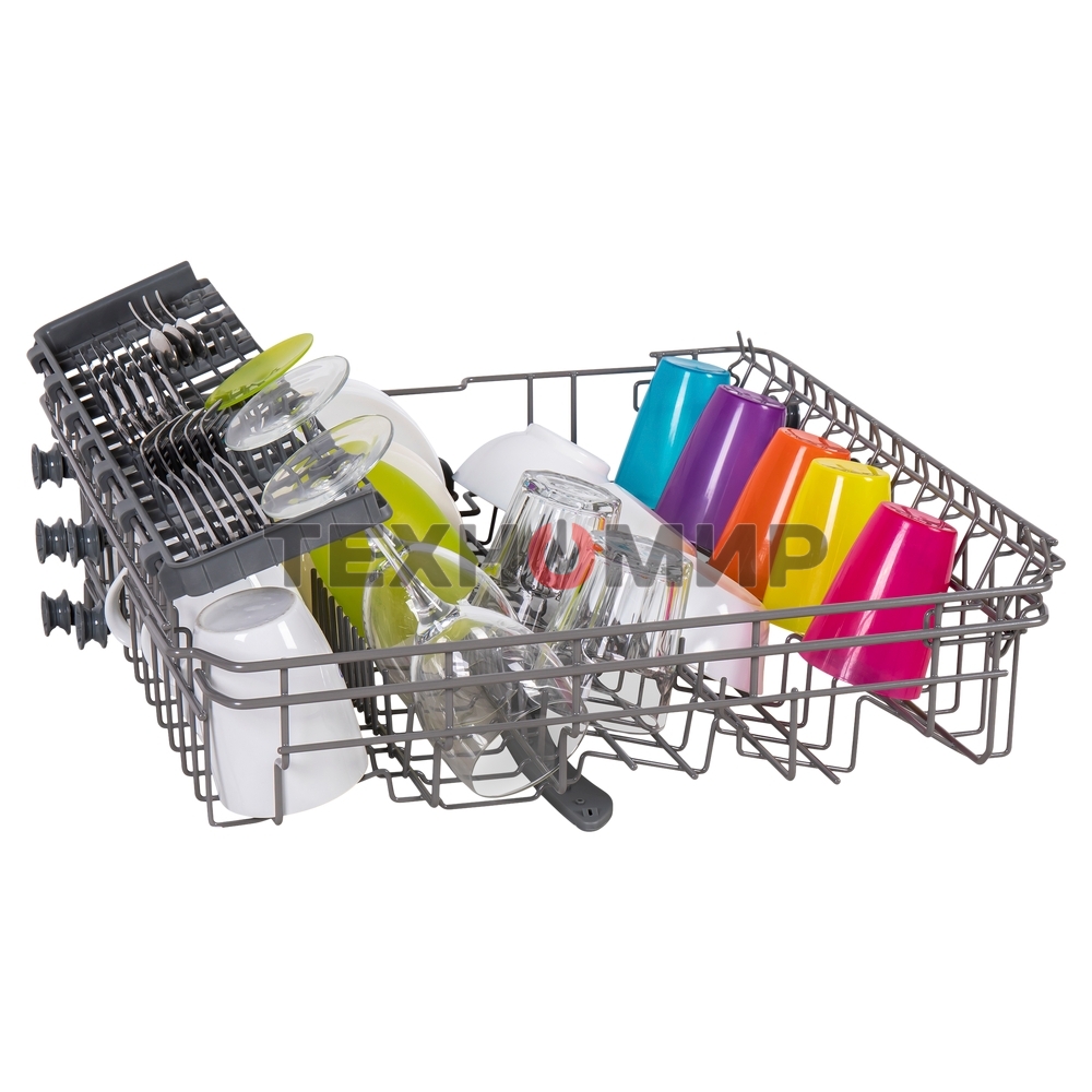 Посудомоечная машина Maunfeld MWF12S, белый, 59.8 см, 12 компл., 52 дБ, класс A+