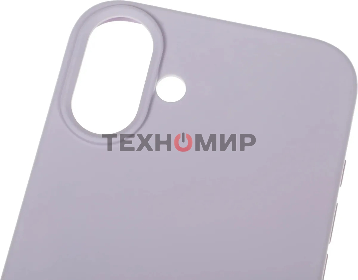 Чехол (клип-кейс) BoraSCO для Apple iPhone 16 Plus Microfiber Case лавандовый (73686)