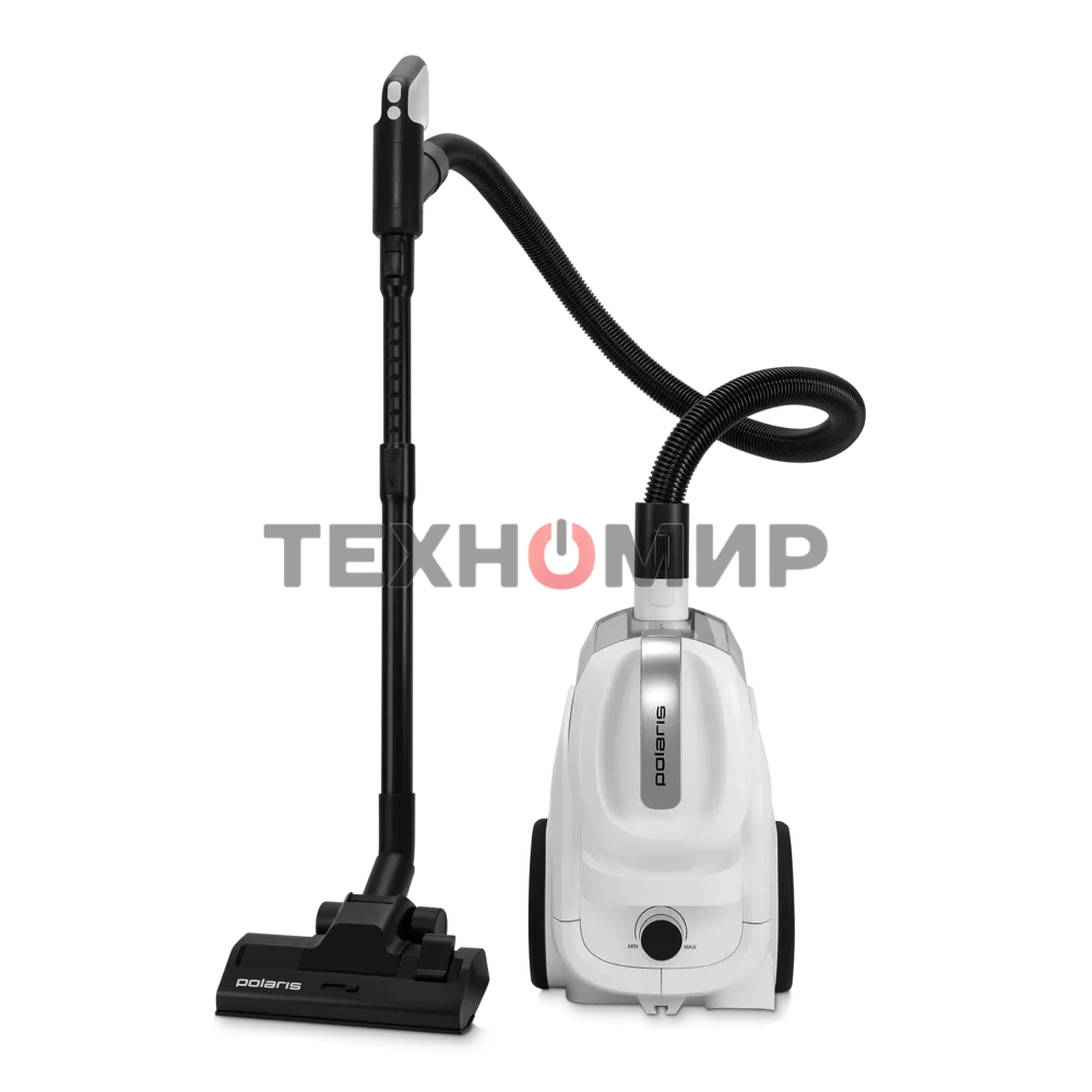 Пылесос Polaris PVC 1909 белый, 650/2200 Вт, уборка сухая, пылесборник контейнер 3 л