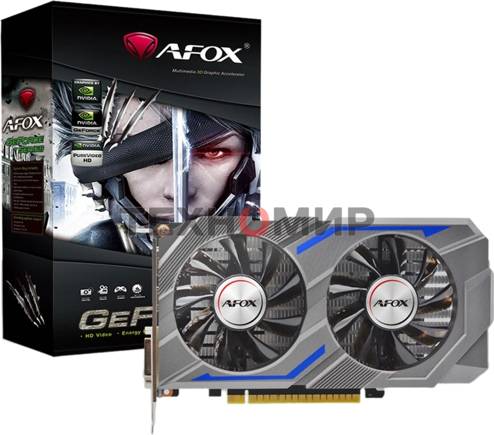 Видеокарта Afox GTX1650 SUPER GAMING 4Gb GDDR6 128bit DP DVI HDMI 2FAN RTL