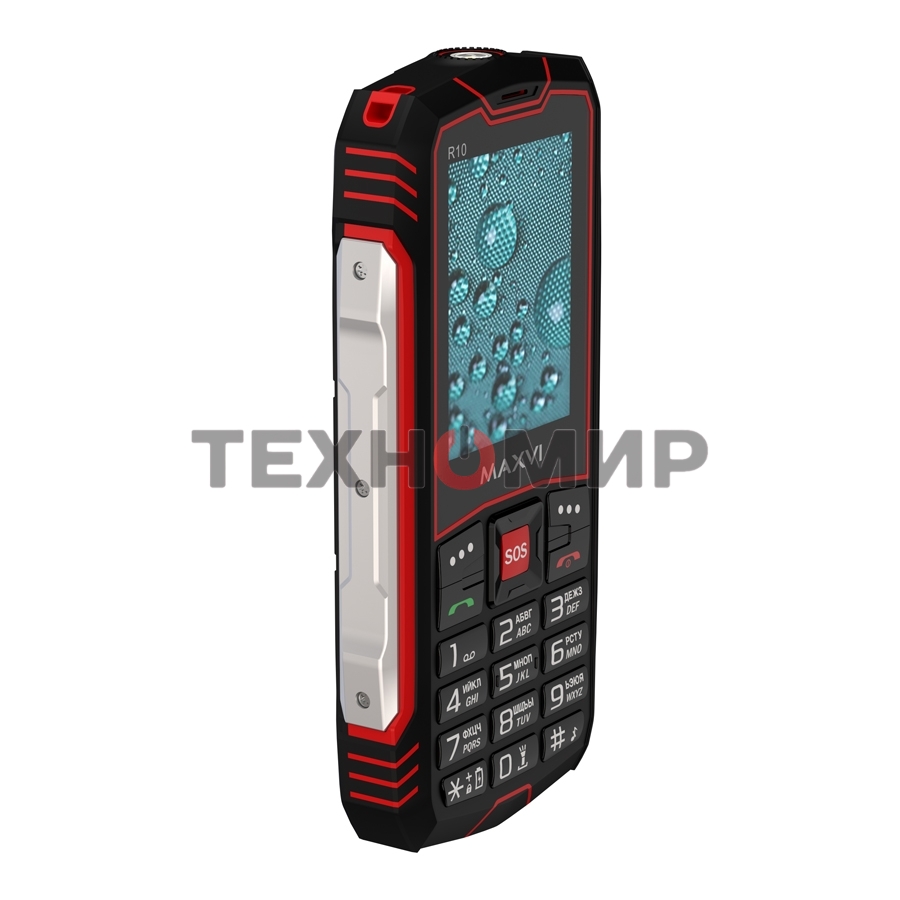 Мобильный телефон Maxvi R10 red