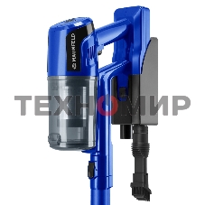 Пылесос вертикальный беспроводной Maunfeld MF-2032BL PRO синий, питание от аккумулятора, 200 Вт, уборка сухая, пылесборник 0.5 л, работа от АКБ max - 35 мин