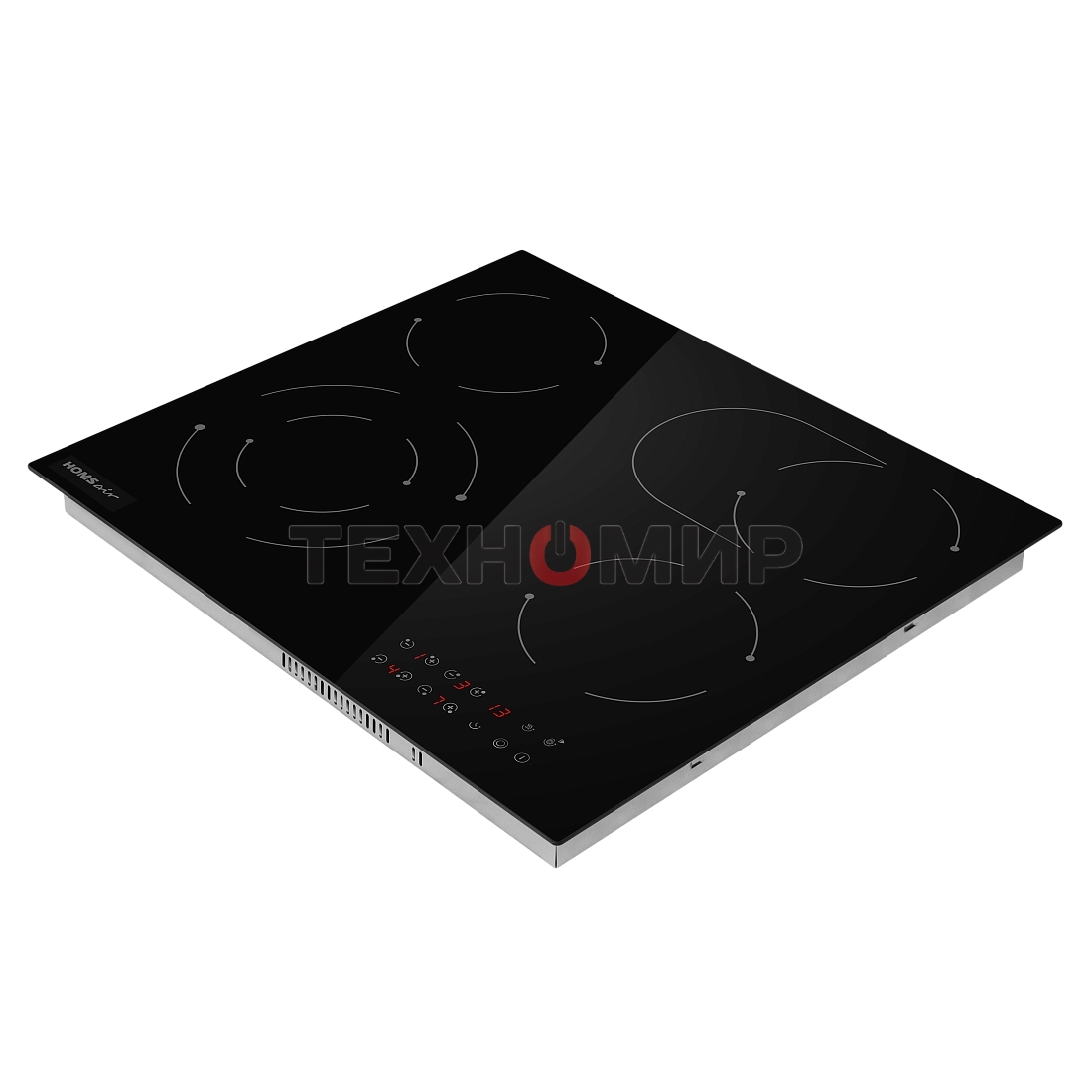 Электрическая варочная панель HOMSair HVС64SMDBK Hi-Light, независимая, черный