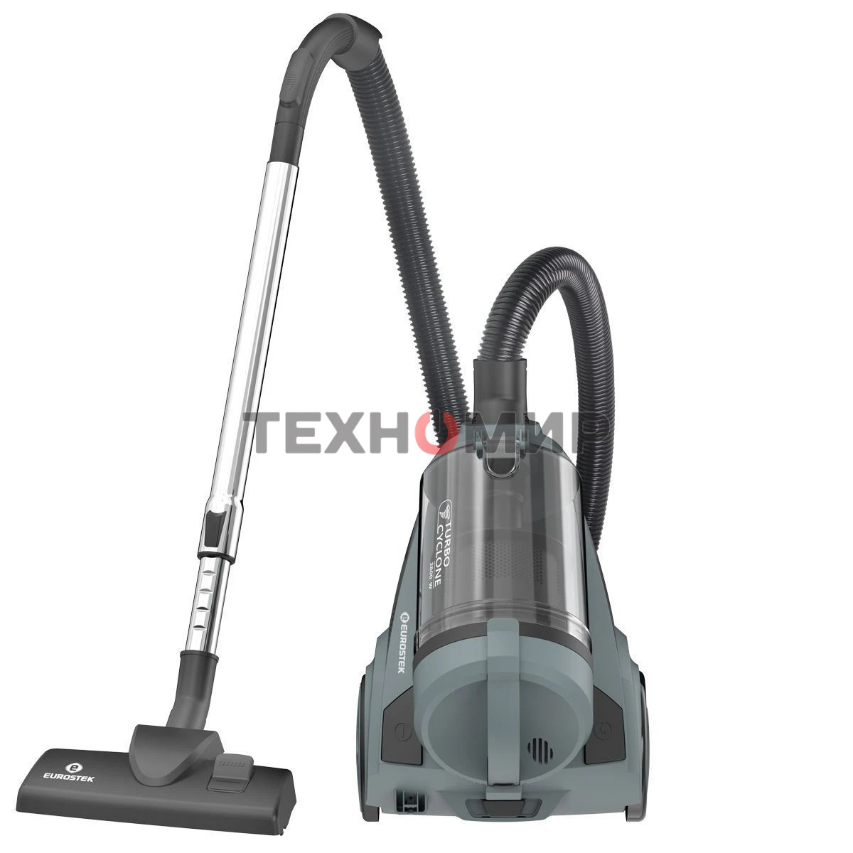 Пылесос Eurostek EVC-3010 синий, 400/2800 Вт, уборка сухая, пылесборник контейнер 3 л