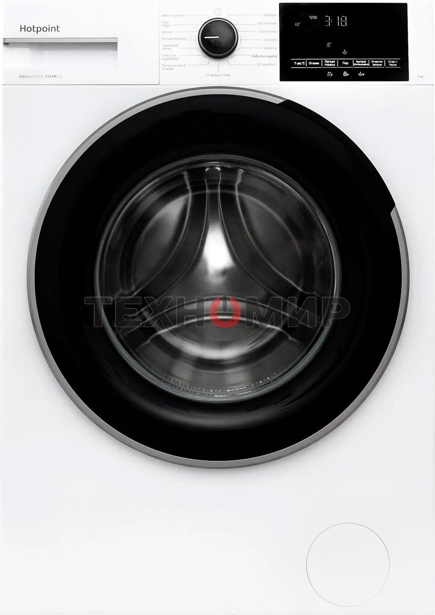 Стиральная машина Hotpoint WSH 7290 VWB белый, загр. фронтальная макс.: 7 кг 1200 об/мин класс: А