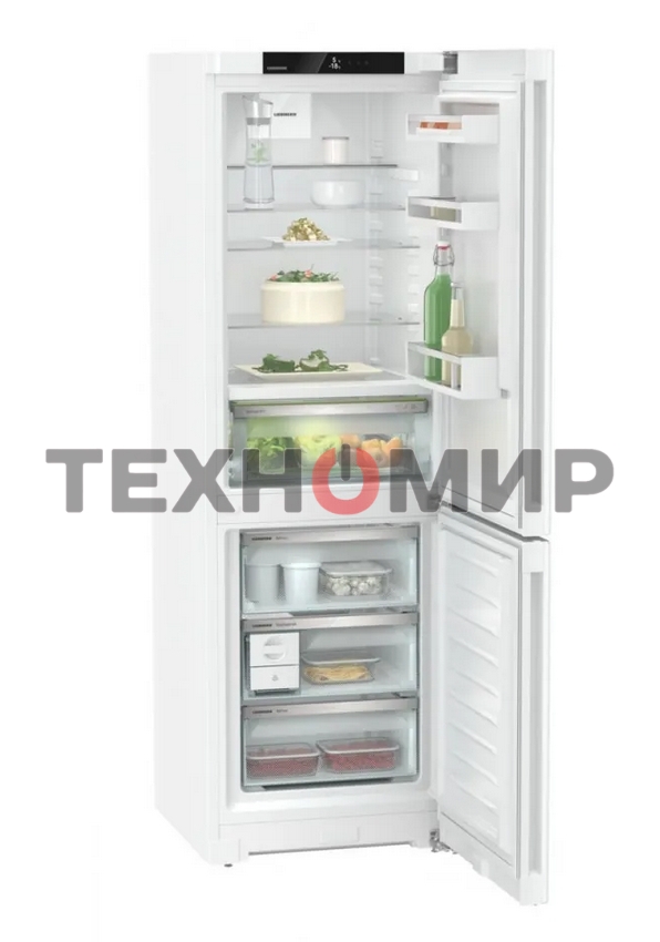 Холодильник Liebherr CBNC 5223-22 001 белый двухкамерный 216/94л морозилка снизу, No Frost