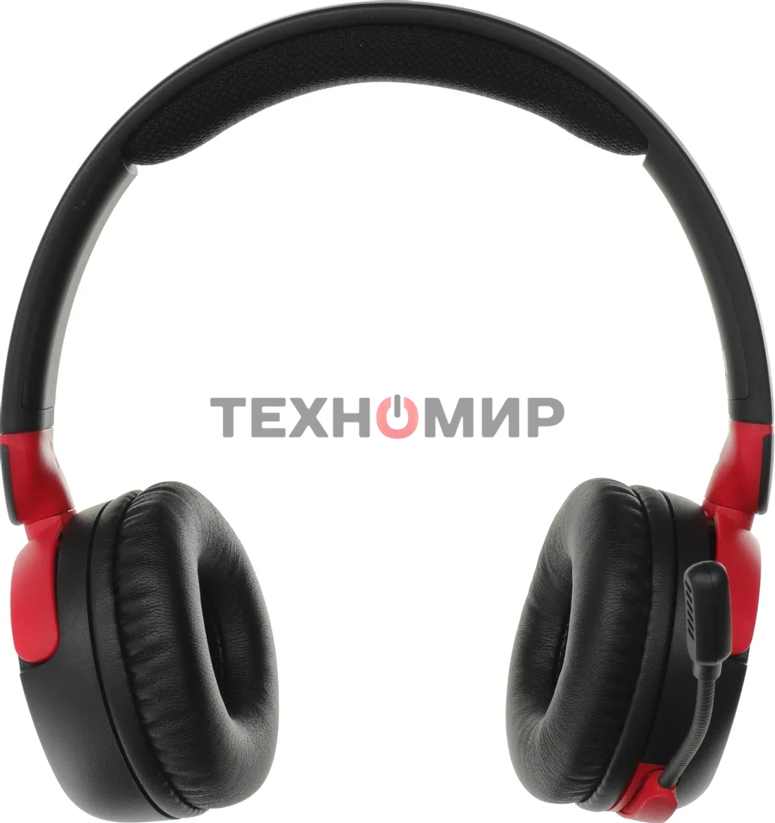 Наушники с микрофоном HyperX Cloud Mini черный/красный накладные BT оголовье (7G8F1AA)