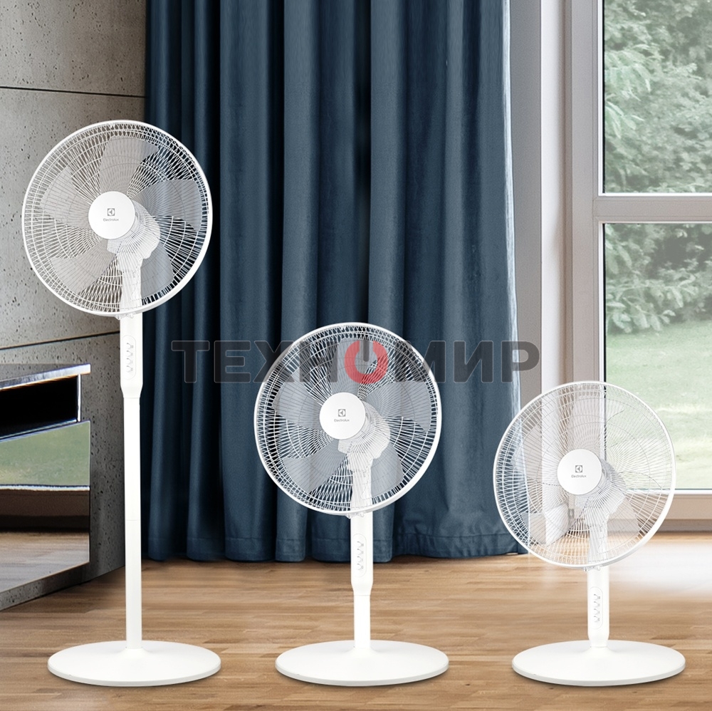 Вентилятор напольный Electrolux EFF-1006W белый