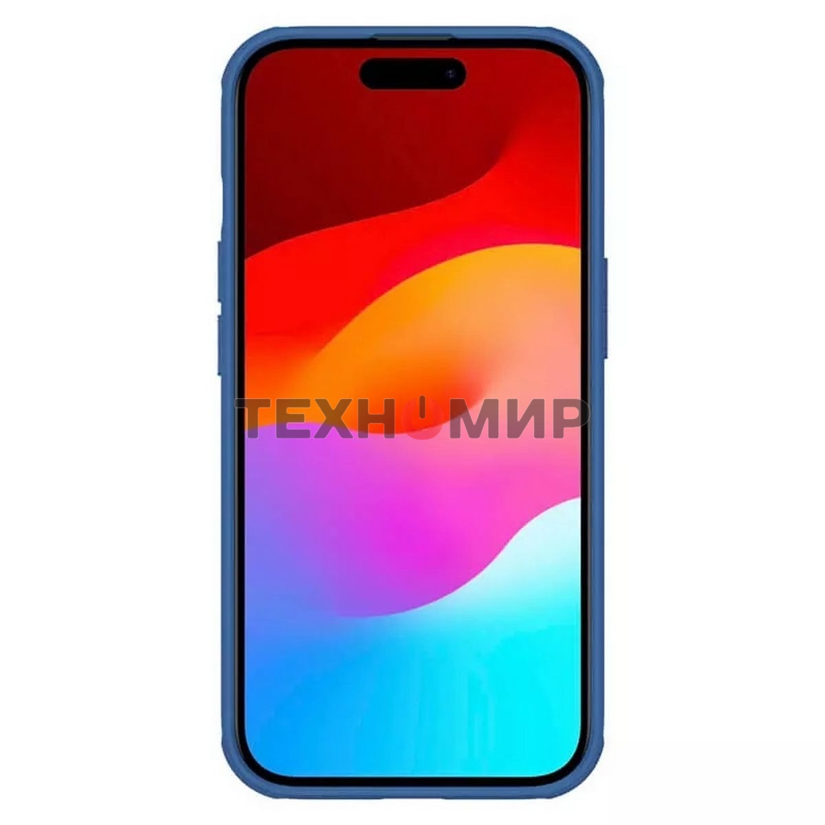 Чехол Super Frosted Shield Pro Magnetic Case, синий, (AP IP15)