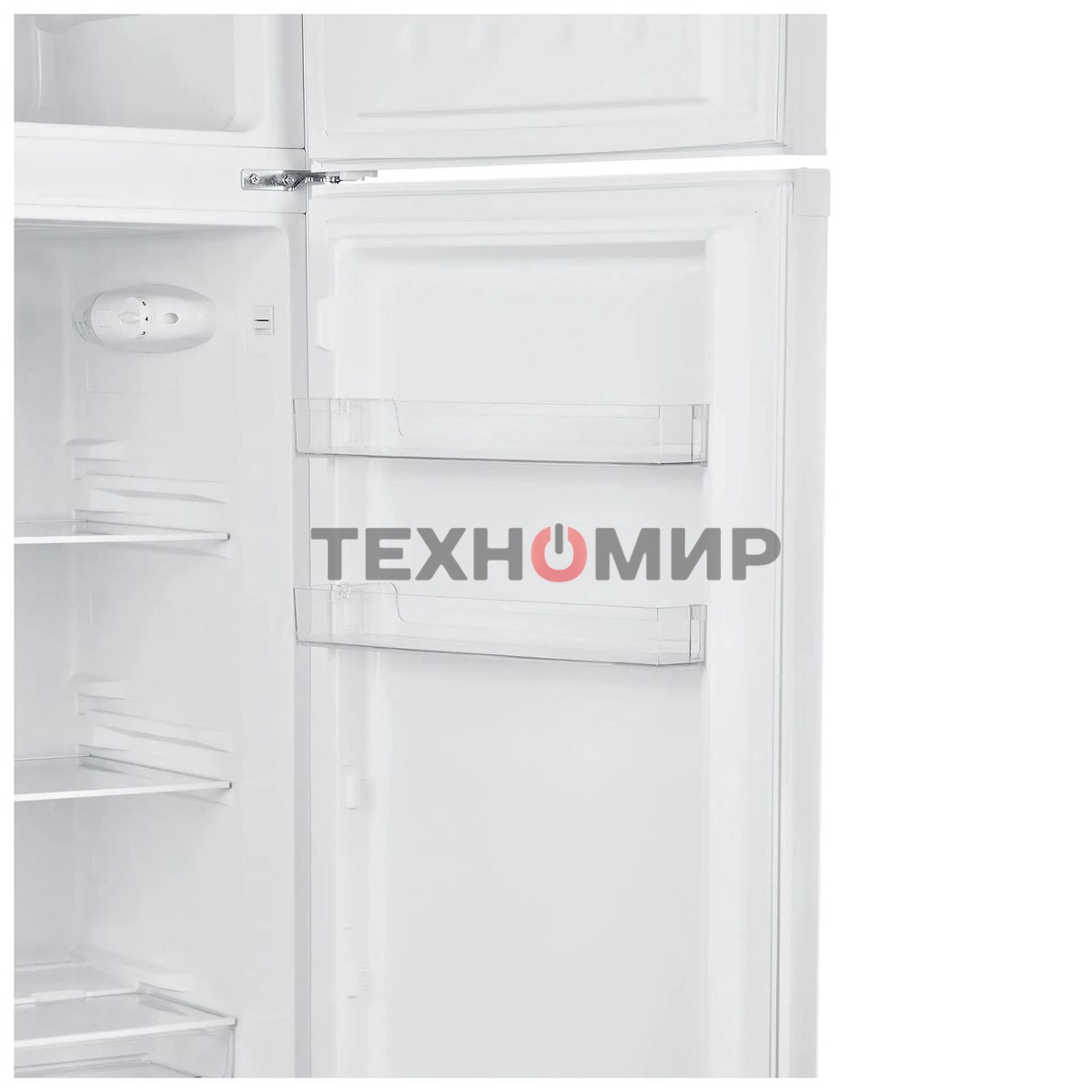 Холодильник Hyundai CT2551WT белый двухкамерный 166/40л морозилка сверху