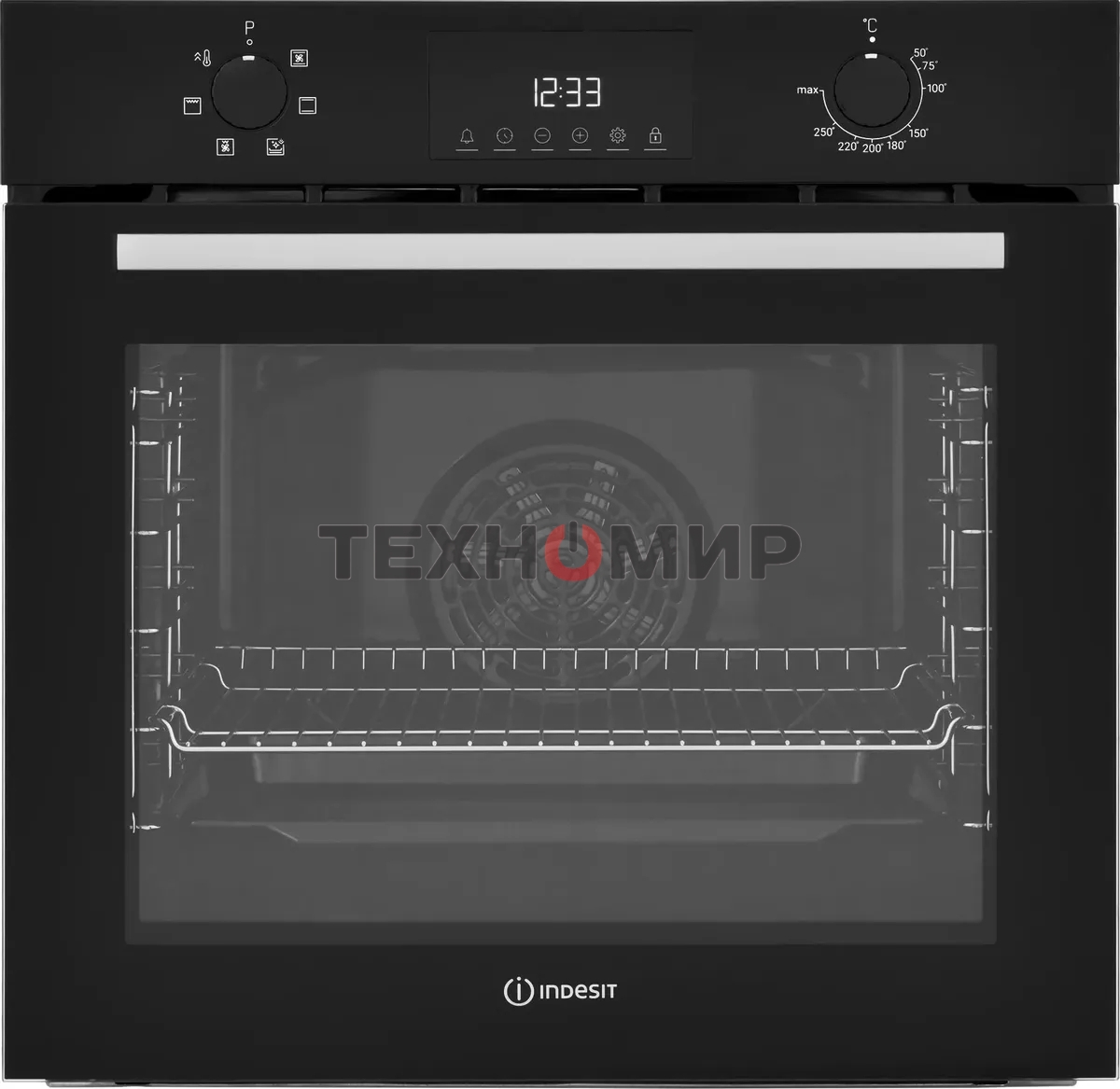 Духовой шкаф электрический Indesit IFE 3644 J BL черный