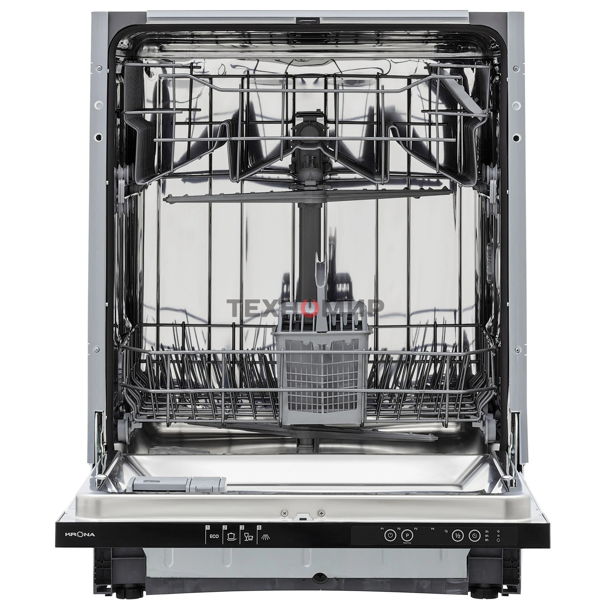 Встраиваемая посудомоечная машина KRONA AMMER 60 BI K, белый, 59.8 см, 12 компл., 57 дБ, класс A++