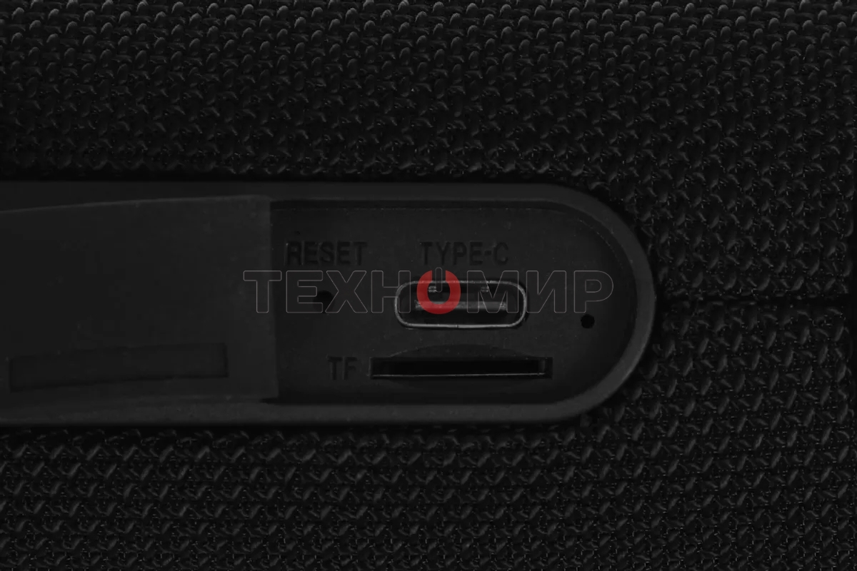 Колонка портативная Tecno S5 Square черный 30W 1.1 BT 4000mAh (S5)