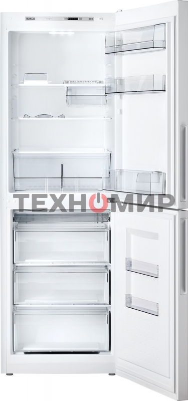 Холодильник Atlant ХМ-4619-101 белый двухкамерный 182/119л морозилка снизу