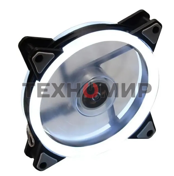 Вентилятор для корпуса Gembird черный, 120 мм, 1200 об/мин, 20.5 дБ, 3 pin