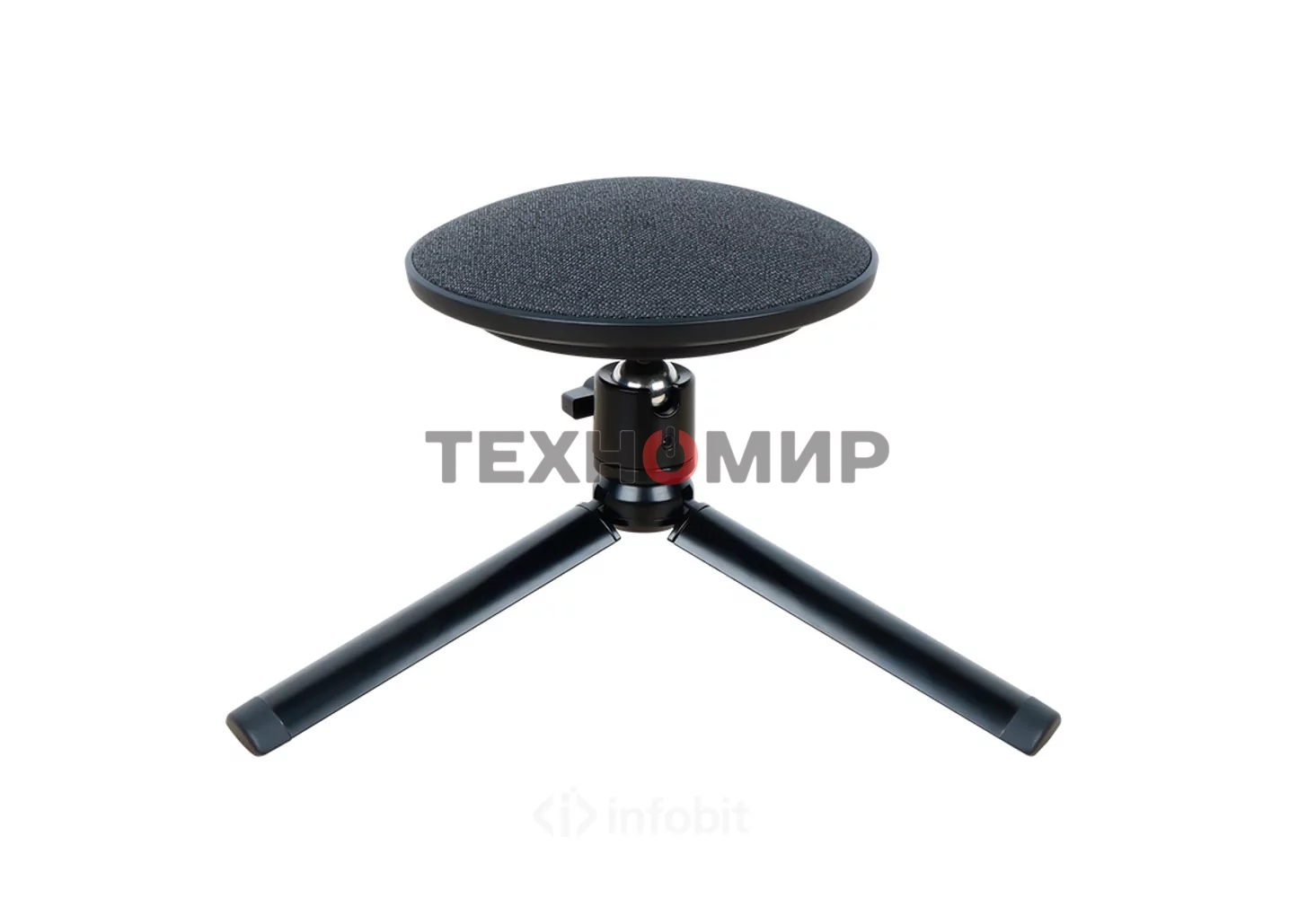 Микрофон Infobit iSpeaker M700 Микрофонный массив, AI обработка, охват 8 метров на 360 градусов.