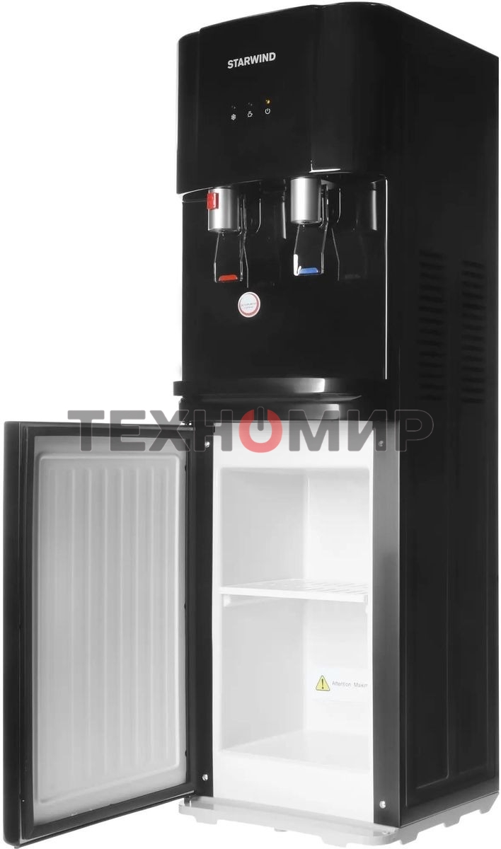 Кулер Starwind SW-1113EB напольный, электронный, черный