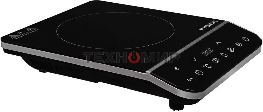 Плита настольная электрическая Hyundai HYC-0104 черный стеклокерамика (настольная)