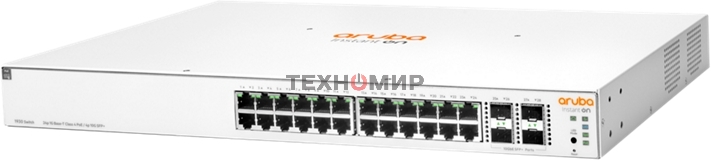 Коммутатор HPE JL684B Aruba Instant On 1930 24G Class4 PoE 4SFP/SFP+ 370W