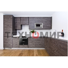 Встраиваемая микроволновая печь Hansa AMM20BEIH нержавеющая сталь, 20 л, 800 Вт, переключатели - кнопки/поворотный механизм