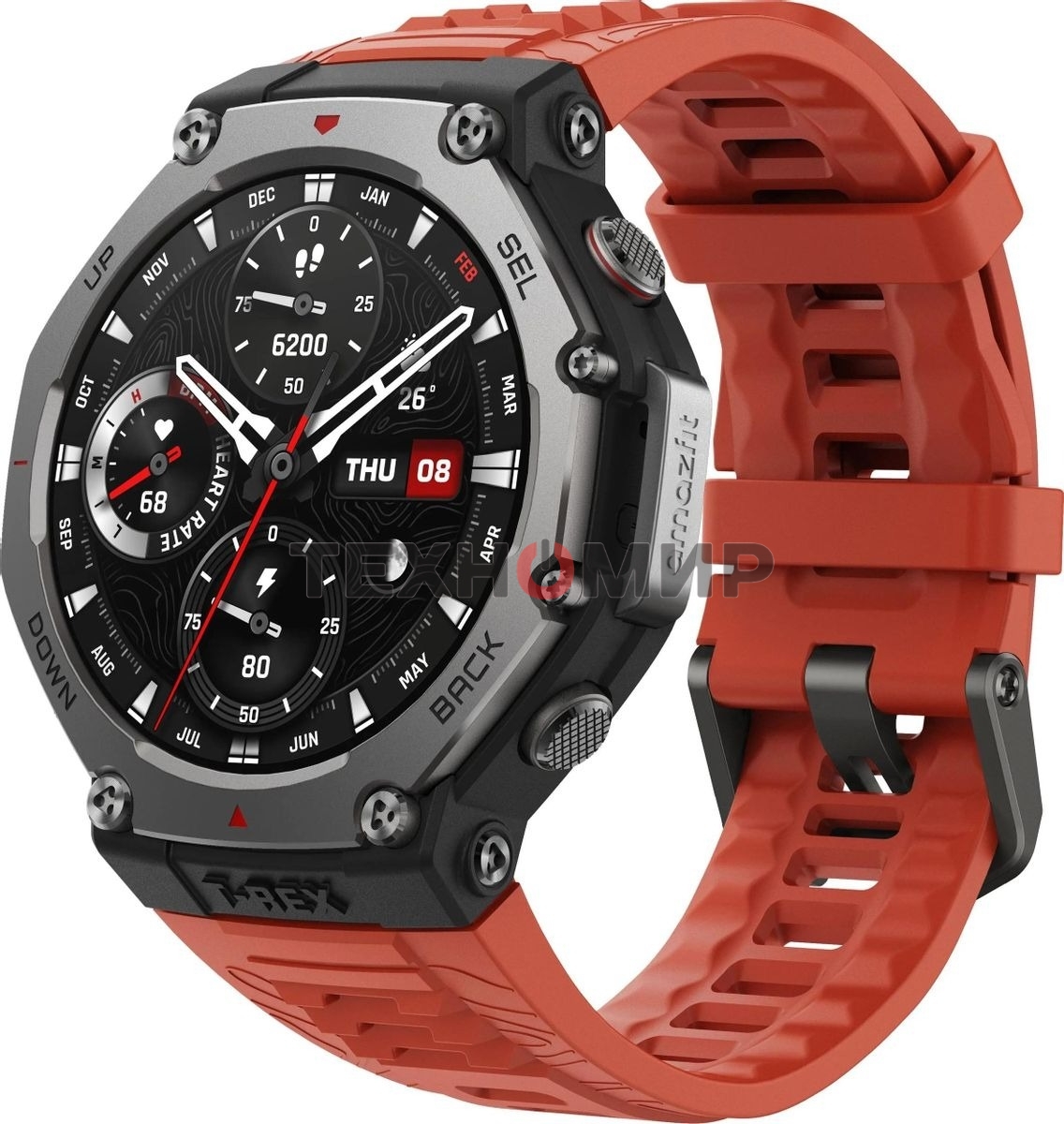 Умные часы Amazfit T-Rex 3 A2323 48.5мм 1.5