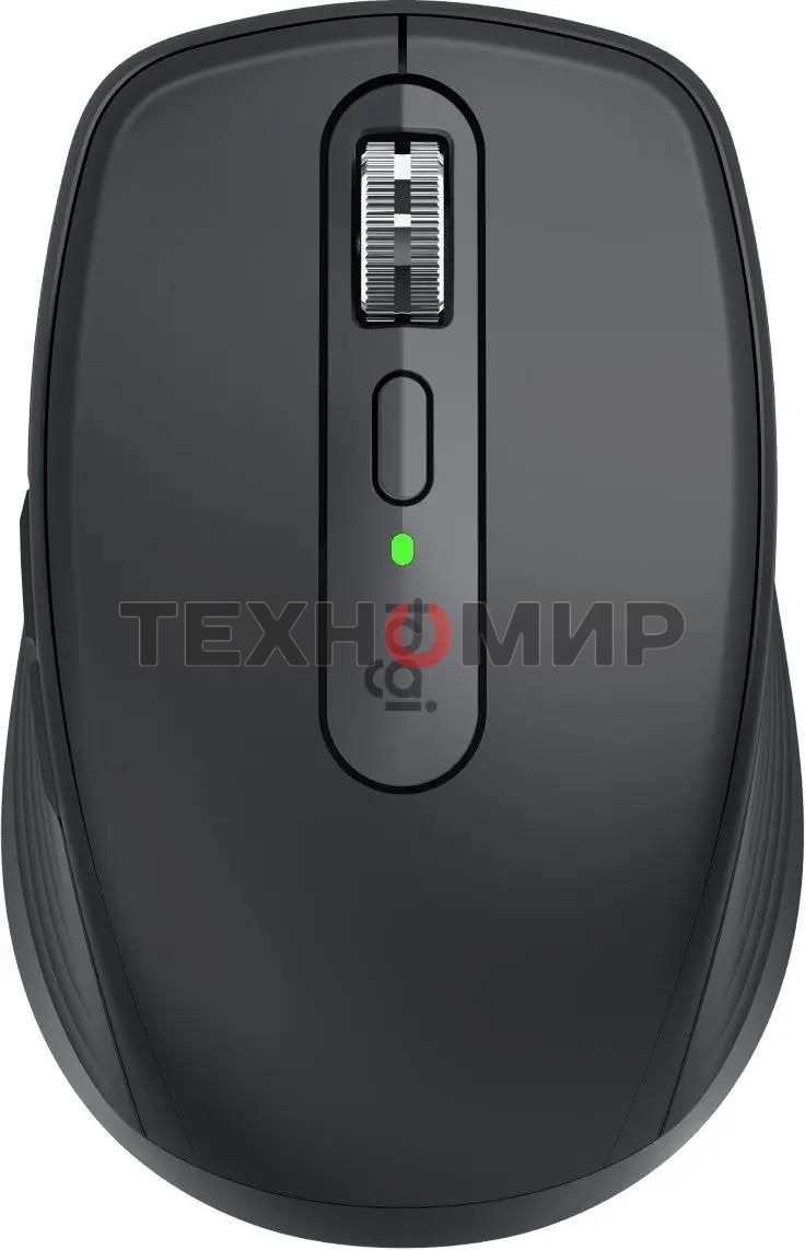 Мышь беспроводная/проводная Logitech MX Anywhere 3S графитовый, 8000 dpi, радиоканал, Bluetooth, USB, кнопки - 6