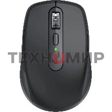 Мышь беспроводная/проводная Logitech MX Anywhere 3S графитовый, 8000 dpi, радиоканал, Bluetooth, USB, кнопки - 6