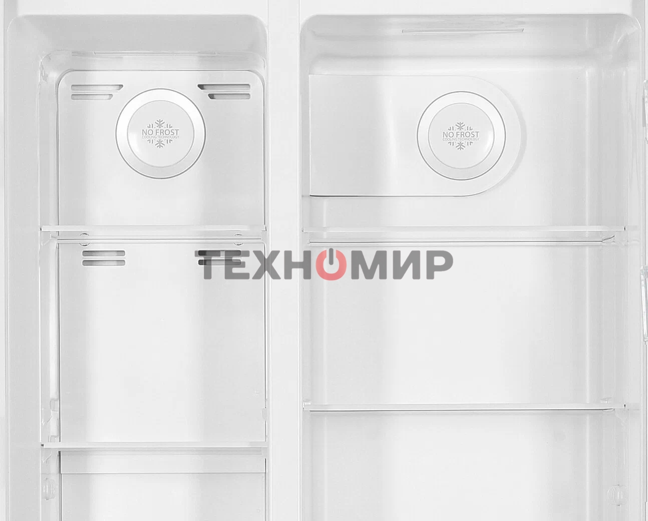 Холодильник Kraft KF-MS5701DI темно-серый двухкамерный 372/198л морозилка сбоку, Side by Side