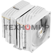 Кулер Ocypus Iota A62 WH Iota-A62-WH белый 120мм алюминий+медь 2000rpm 29db 4-pin 260W 158мм