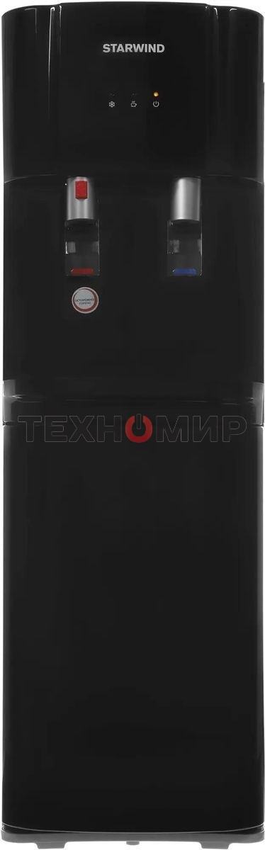 Кулер Starwind SW-1113EB напольный, электронный, черный