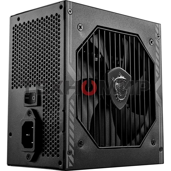 Блок питания MSI MAG A550BN, 550Вт, 80 PLUS Bronze, 120мм, черный