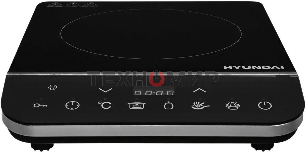 Плита настольная электрическая Hyundai HYC-0104 черный стеклокерамика (настольная)