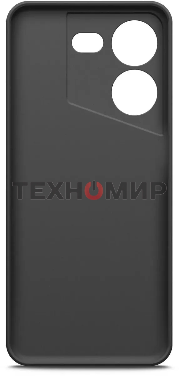 Чехол (клип-кейс) BoraSCO для Tecno Pova Neo 3 Silicone Case черный (72058)
