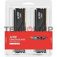 Оперативная память XPG Lancer Blade, DDR5, 32GB (2x16GB), 6000MHz, CL34, DIMM, с радиаторами, RGB, черный