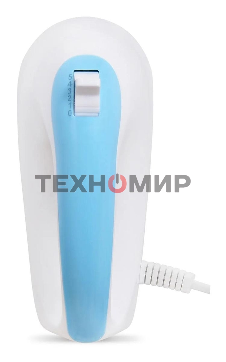 Миксер ручной Starwind SHM-261 250Вт белый/голубой