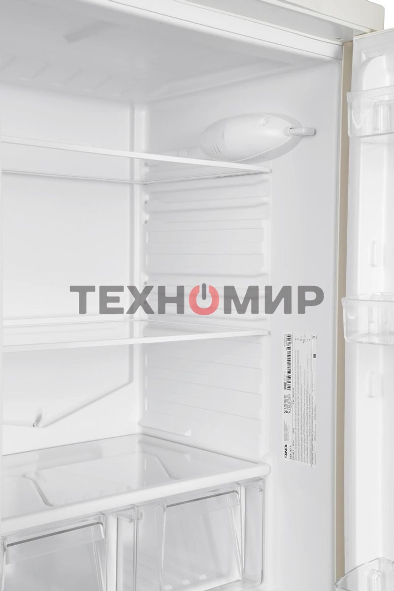 Холодильник Stinol STS 167 E бежевый двухкамерный 195/104 л морозилка снизу