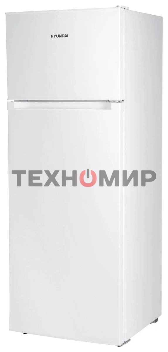 Холодильник Hyundai CT2551WT белый двухкамерный 166/40л морозилка сверху