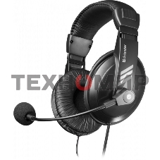 Гарнитура проводная Defender Gryphon 750 черный, кабель 2 м