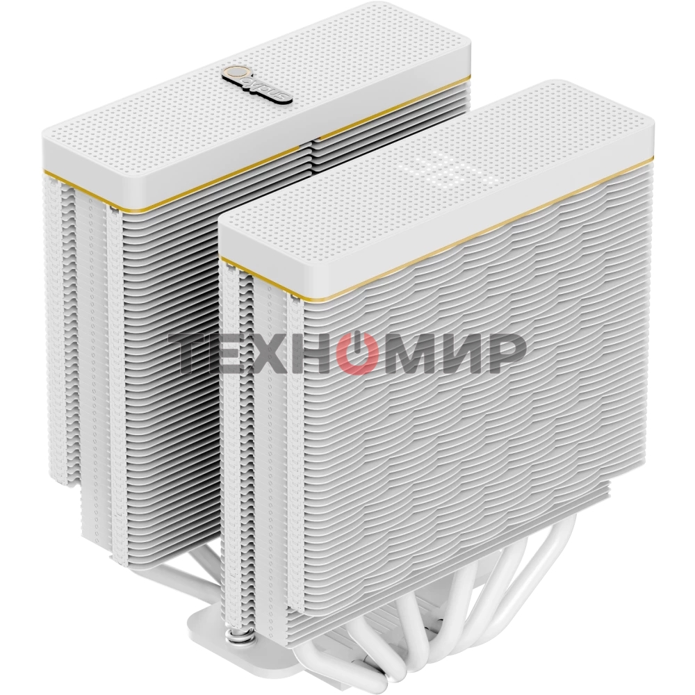 Кулер Ocypus Iota A62 WH Iota-A62-WH белый 120мм алюминий+медь 2000rpm 29db 4-pin 260W 158мм