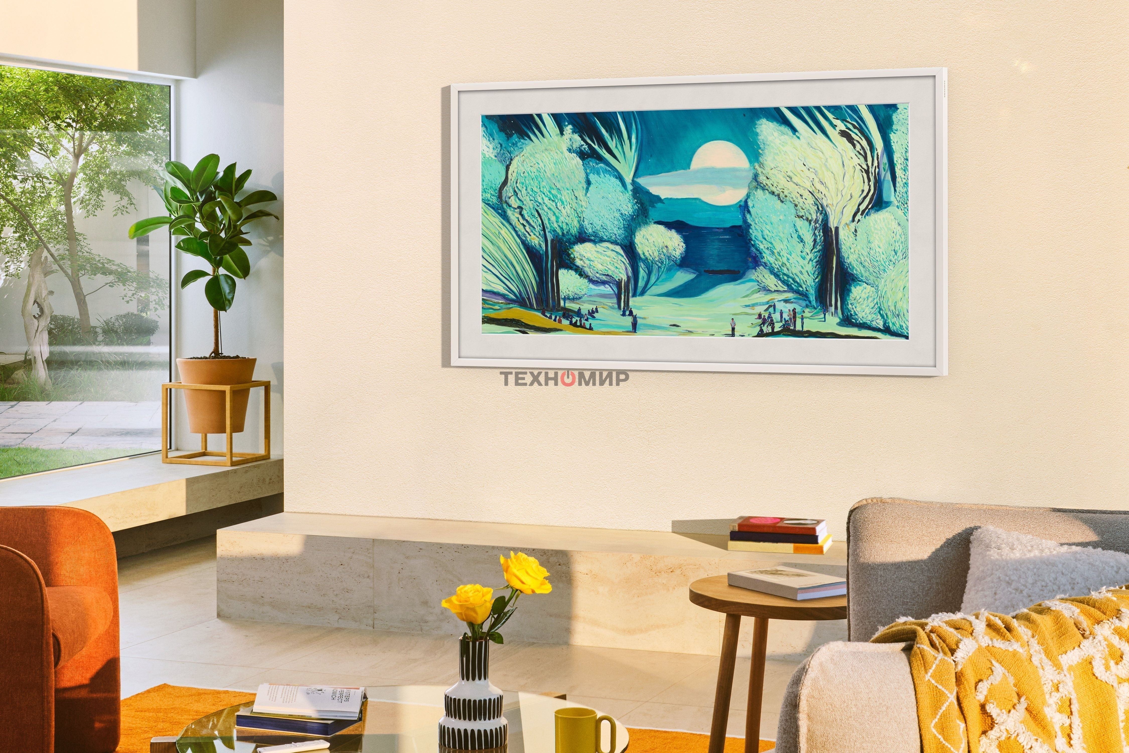 Телевизор Samsung 65'' QE65LS03FAUXRU QLED Frame UHD Matte Display 144Hz Tizen Smart TV