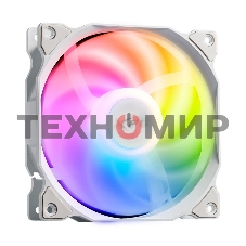 Вентилятор для корпуса ADATA XPG VENTO 120 ARGb PWM белый, 120 мм, 1850 об/мин, 21 дБ, 4 pin