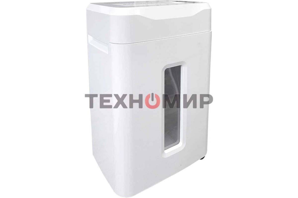 Шредер Office Kit S210N 3,9x38 белый (секр.P-4) фрагменты 16лист. 35лтр. скрепки скобы пл.карты CD