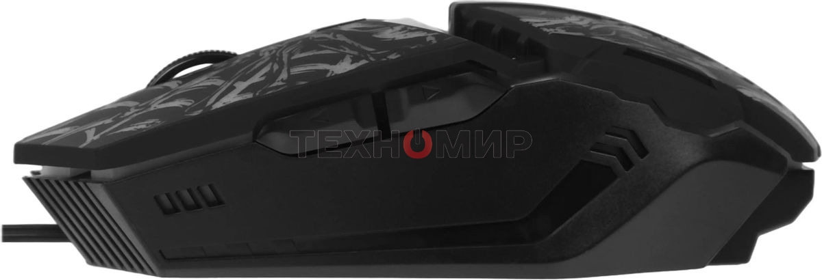 Мышь проводная Defender Prototype GM-670L черный, 2400 dpi, USB, кнопки - 6