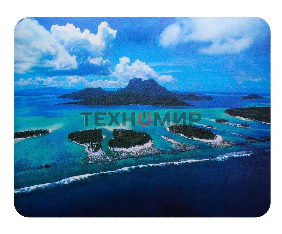 Коврик для мыши Buro BU-M10025 рисунок/Бора-Бора
