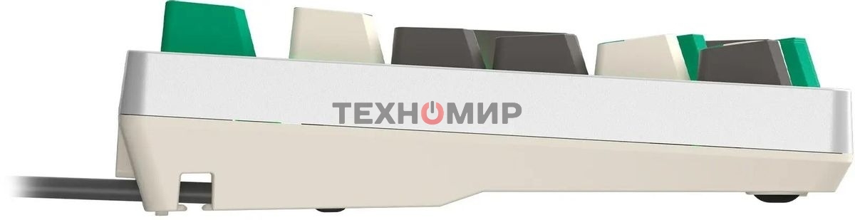 Клавиатура проводная A4Tech Bloody S98 Pixels Green USB белый/бежевый