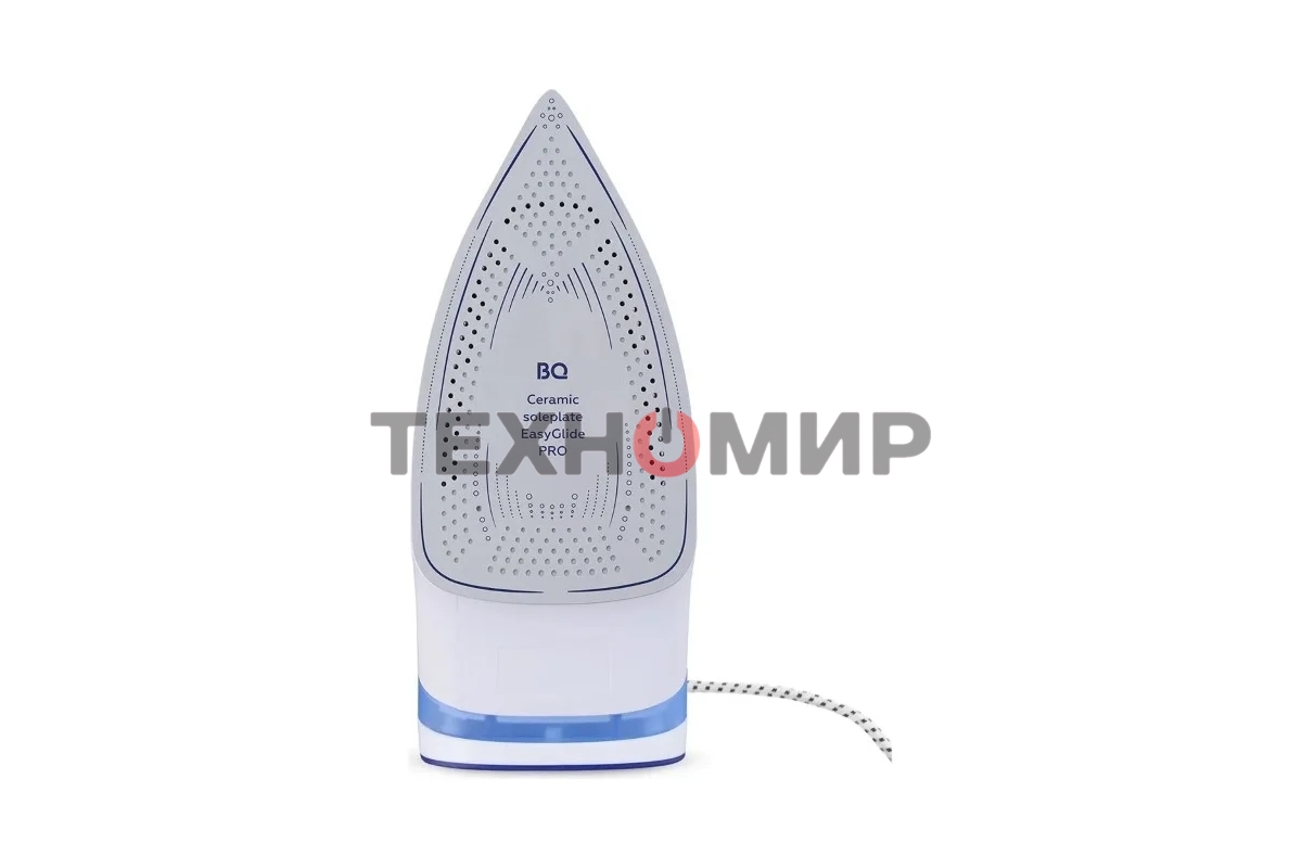 Утюг BQ SI1003 белый/синий, 2600 Вт, 35 г/мин, 160 г/мин, 360 мл